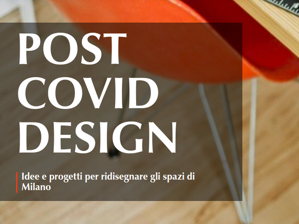 Bando Post Covid Design del Comune di Milano
