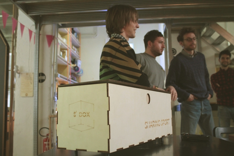 Sharebox, la panchina IOT condivisa che contiene attrezzi e oggetti per fare sport all’aria aperta