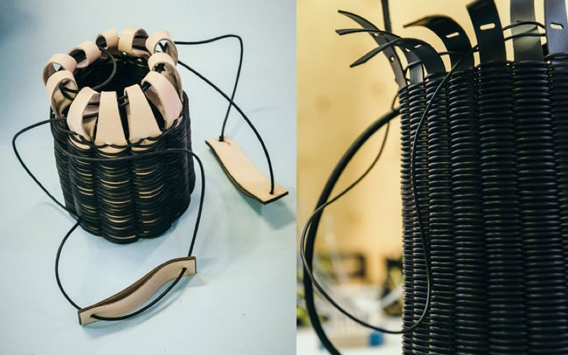 Borse realizzate durante il progetto Crafting Fashion With Robots