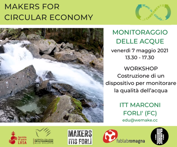 Workshop per il monitoraggio dell'acqua
