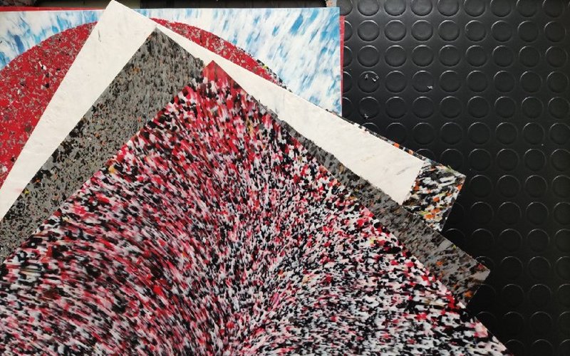 Progetto centrinno, lastre realizzate con scarti di stampe 3D