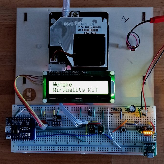 WeMake AirQuality Kit, strumento per il monitoraggio ambientale