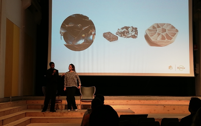 Reflow | open talk | Materiom - Pilar Bolumburu e Charlene Smith