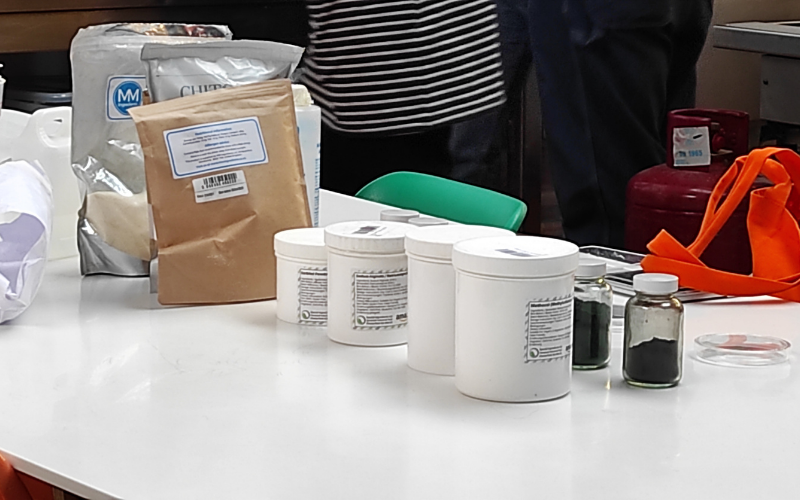 Biomaterial workshop | ingredienti