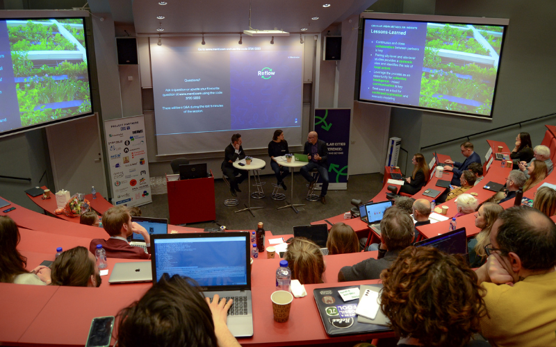 Conferenza finale del progetto Horizon 2020 Reflow sull'economia circolare nelle città
